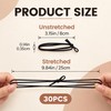 30pcs Hair Ties For Men, Super Elastic Knotted Men Hair
