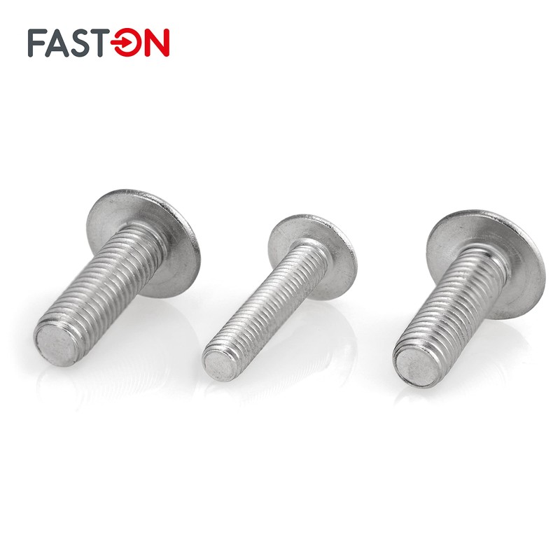 Rounded Head Screws with Flange and Hexalobular Socket M8 x