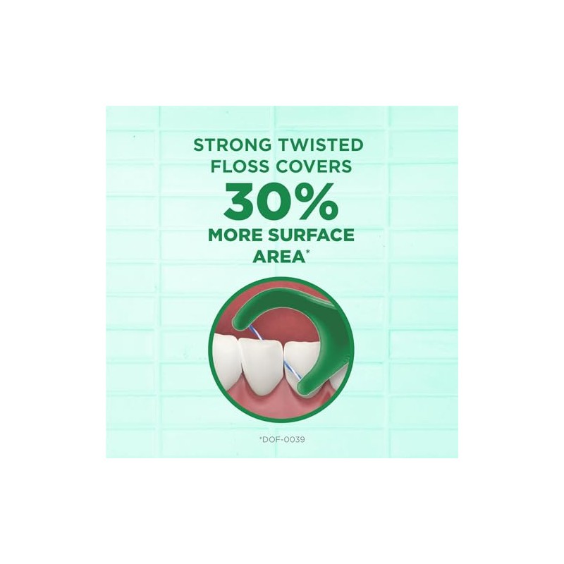 GUM Twisted Mint Parrilla de hilo dental - 150 pieza(s)