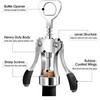 Corkscrew with Professional Bottle Opener with Two Levers Non-Slip Corkscrew