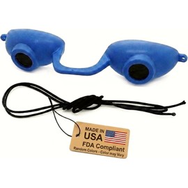 Super Sunnies Evo Flex Flexible Tanning Bed Goggles Eye Protection UV Glasses, Color May Vary, 1 Count