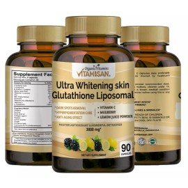 Crema aclaradora blanca blanqueadora blanca para la piel oscura + aceite + píldora