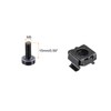 PATIKIL Rack Mount Cage Nuts M5x15mm Mounting Screws Iron Zinc
