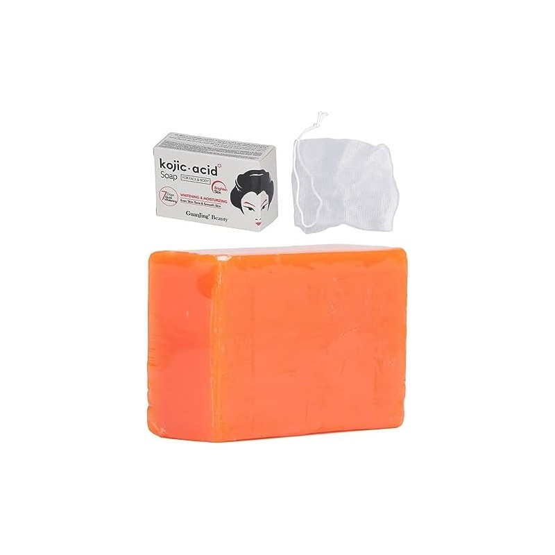 Barra de Jabón de Ácido Kójico 120g Jiawu para Manchas