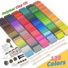 285 Pcs Polymer Clays 120 Colors Modeling Clay for Kids