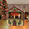 Mr. Christmas Animated Musical Advent House