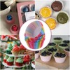 sourcing map 200 Count Cupcake Liners Rainbow Cupcake Cups Standard