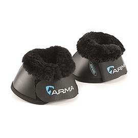 Shires ARMA Anatomic Comfort Over Reach Boots - Black Cob