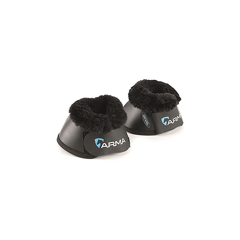 Shires ARMA Anatomic Comfort Over Reach Boots - Black Cob