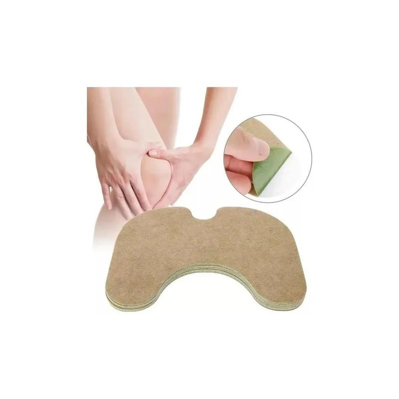 10 Parches Para Rodilla, Dolor, Hinchazón, Circulación.