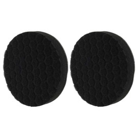 vhbw 2 x polishing disc, polishing sponge compatible with Makita eccentric and orbital sander, 15 cm working diameter, 16 g, soft hardness grade