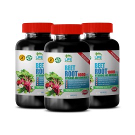 easy digestion - BEET ROOT - antioxidant complex 3 BOTTLE
