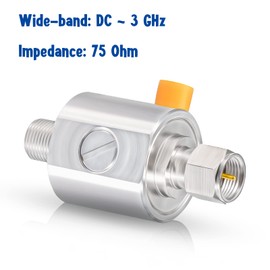 BINGFU SAT Blitz Surge Protector F Male to F Female 75 Ohm DVB-S Coaxial Lightning Arrester DC 0-3GHz Connector for Internet Digital TV Satellite Antenna Connections