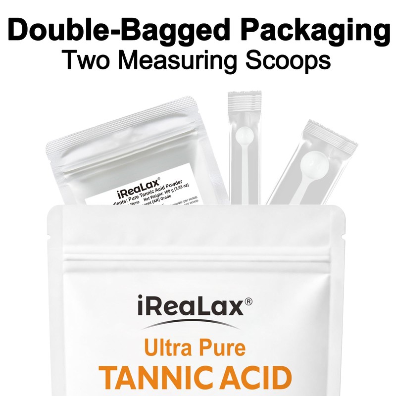 Ultra High Purity (>99%) Tannic Acid Powder, Analytical Reagent (AR)