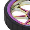 Aluminum Alloy Folding Bike Easy Wheel 82mm Widened Bearing Easy