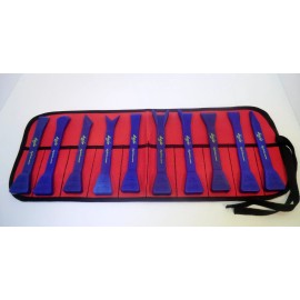 BoJo Tools 10pc. Deluxe Scraper Kit with Pouch.  Nylon/Plastic Composite.