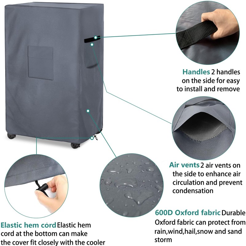 Alickwang Evaporative Cooler Cover for Hessaire MC37M MC37V Evaporative Cooler,Outdoor