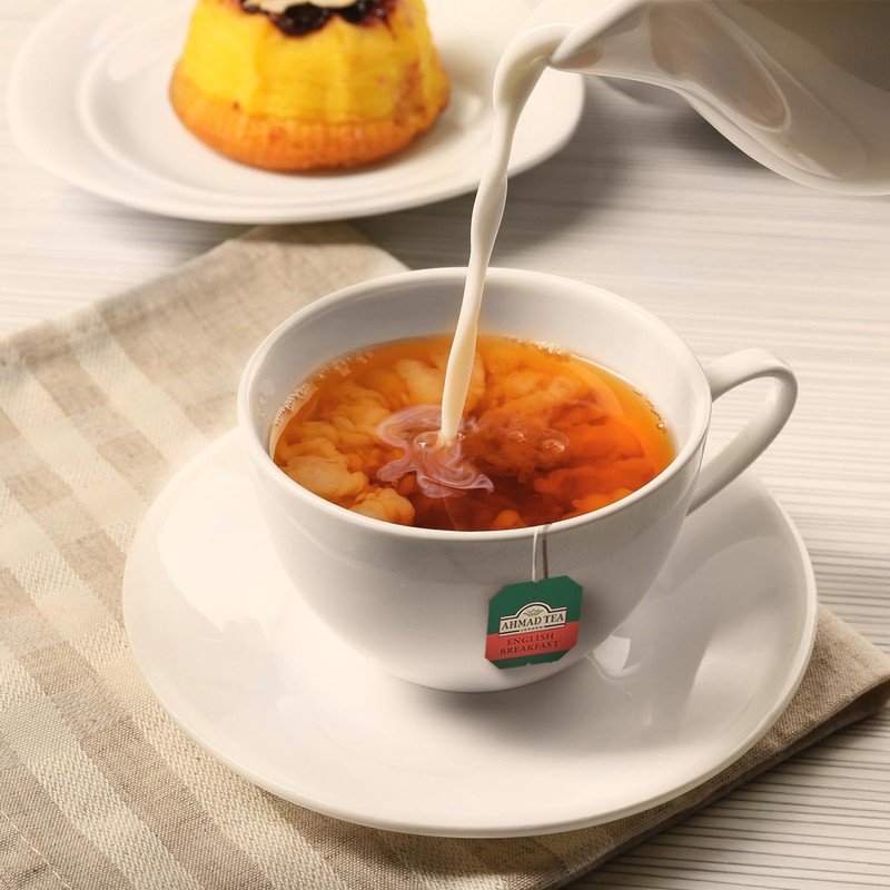 Ahmad Tea Black Tea, English Breakfast Teabags individually wrapped in