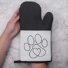 'Pawprint Heart' Oven Glove/Mitt (OG00051683)