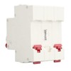 3P Miniature Circuit Breaker DIN Rail Mounted Short Circuit Protection
