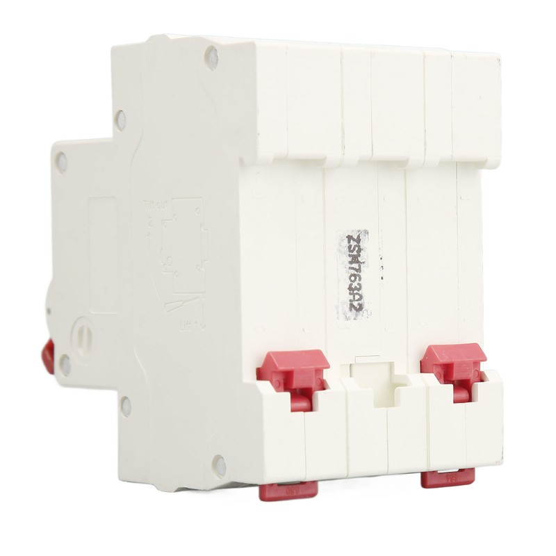 3P Miniature Circuit Breaker DIN Rail Mounted Short Circuit Protection