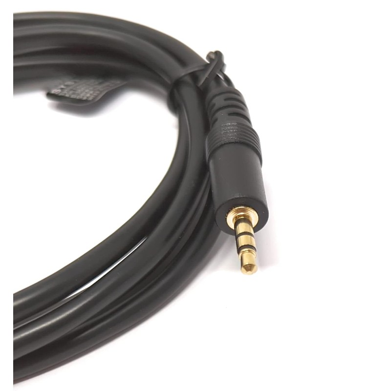 System-S Audio Cable 150 cm Stereo AUX Jack 6.35 mm