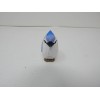 Blue Jay Keychain Ring Hook Clip Crested Jaybird Charm Miniature