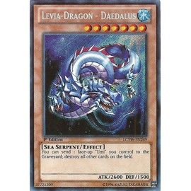 YU-GI-OH! - Levia-Dragon - Daedalus (LCYW-EN249) - Legendary Collection 3: Yugi's World - 1st Edition - Secret Rare