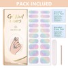 TailaiMei Semi Cured Gel Nail Strips - 20 Pcs Gel