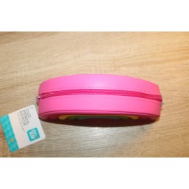 Rainbow Silicone Rainbow Pencil Pouch School Supply Zippered Bag Makeup/Accesso