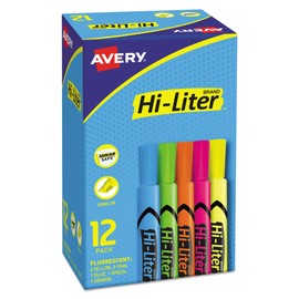 AVERY AVE98034 - HI-Liter Desk-Style Highlighters