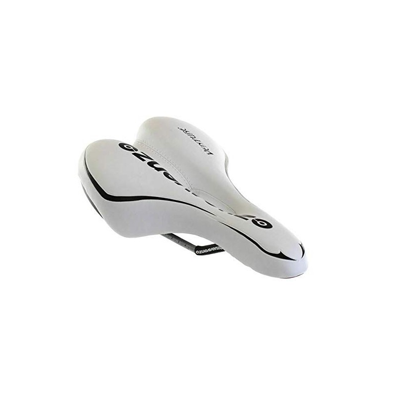 Extra Soft Road MTB Bike Bicycle Saddle Seat White