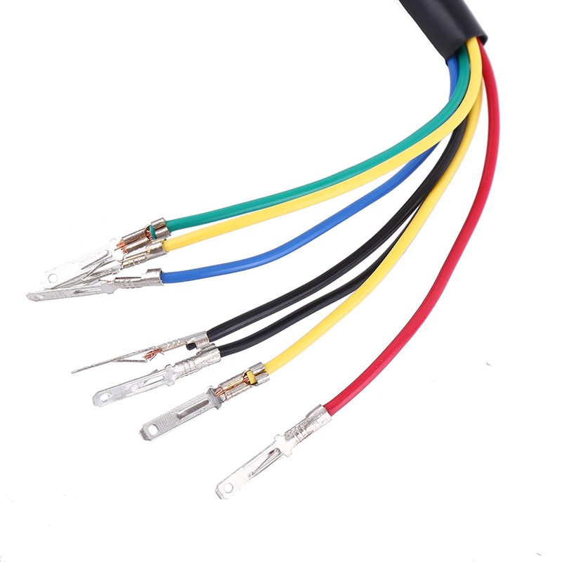 Speedometer, 1pc Universal LED Backlight Motorcycle Odometer Speedometer Gauge (Black-faced)