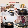 SAQI Silicone Spatula, 600F Heat Resistant - Perfect for Nonstick