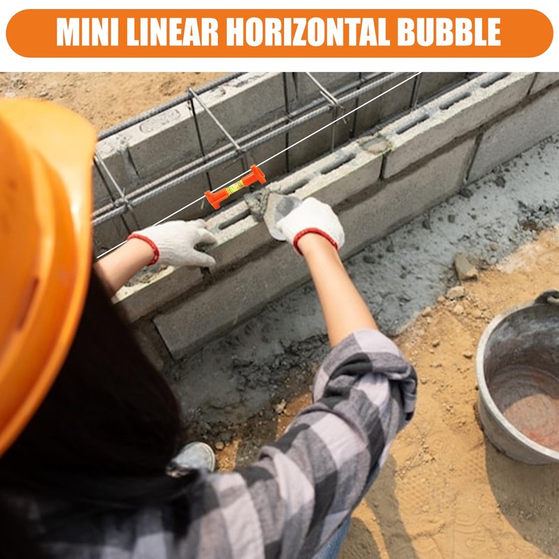 Bettinay 6PCS String Line Level, String Line Spirit Level for