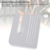 Leather Stitching Punch Aid Plate Multi Functional 4 mm Thick
