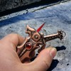 Novelty Refillable Butane Lighter, Cool Metal Lighter, Windproof Flame, Candle