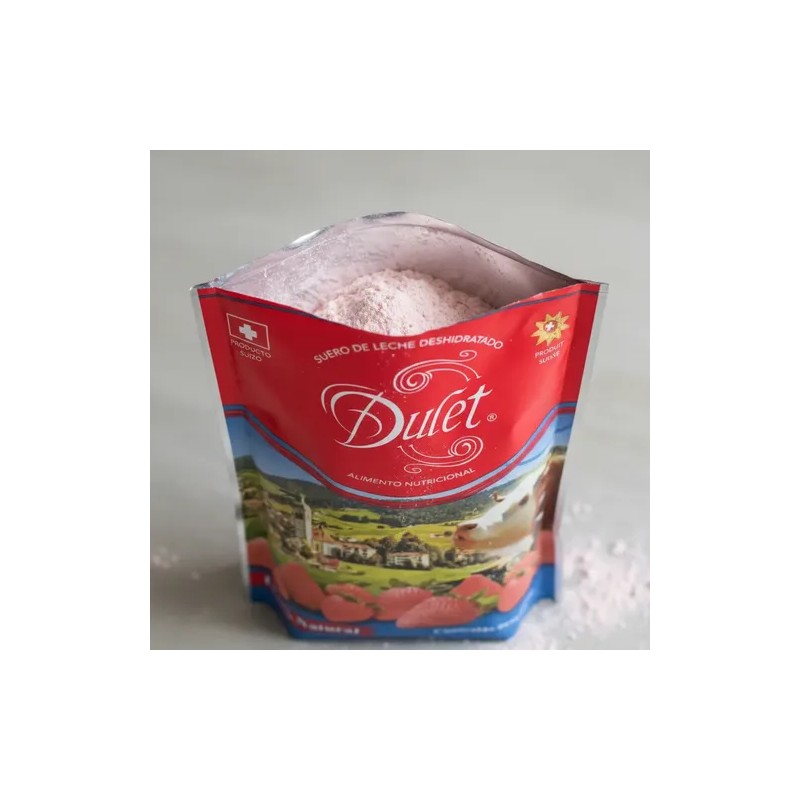 Dulet Suero De Leche Suizo Sabor Fresa 1 Bolsa De