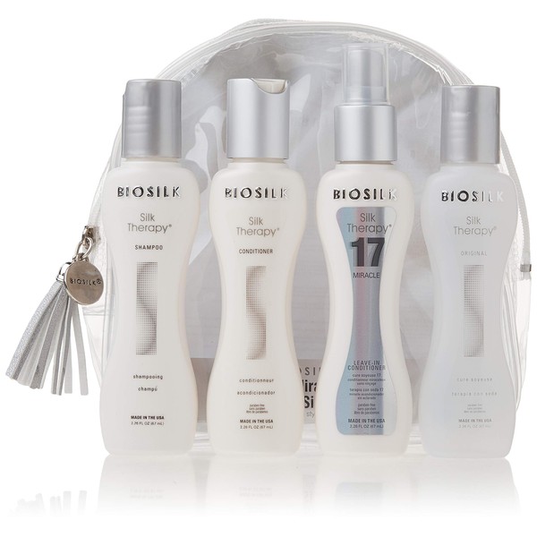 Biosilk The Miracle Of Silk On The Go Styling Kit, 2.26 fl. oz.