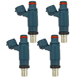 EPSIRMP EAT286 4pcs Set Fuel Injectors Compatible with Kawasaki Ninja ZX-14 ZX-10R 2006-2007, KX450F 2009-2013, Kawasaki ATV KFX450R 2008-2014 49033-0010