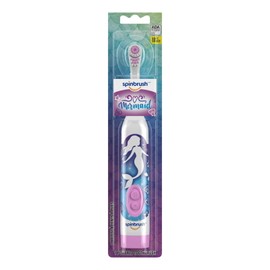 Spinbrush Mermaid Spinbrush Kid Electric Toothbrush Battery-Powere