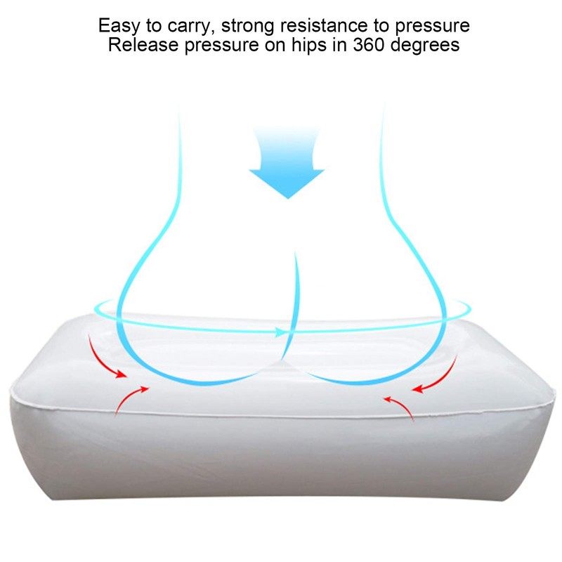 Inflatable Cushion, Strong to Pressure, PVC, Moisture Proof, Kayak, Fishing