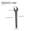 sourcing map Single Open End Wrench 26mm Metric 15 Degree