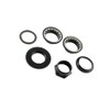 INFINAUTO 1inch Diameter Bike Headset Bicycle Head Parts Set Black