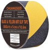 CHUANGSEED Black & Yellow Non-Slip Tape 5 cm x 10.6