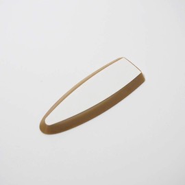 Ozaki Kameshoten KO Finishing Spatula, Replacement Rubber, American Rubber, 0.2 inches (5 mm), 1 Piece | Caulking Sealing Spatula