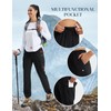 Emlovm Women's Clearance Hiking Pants Lightweight Cargo Quick Dry Water