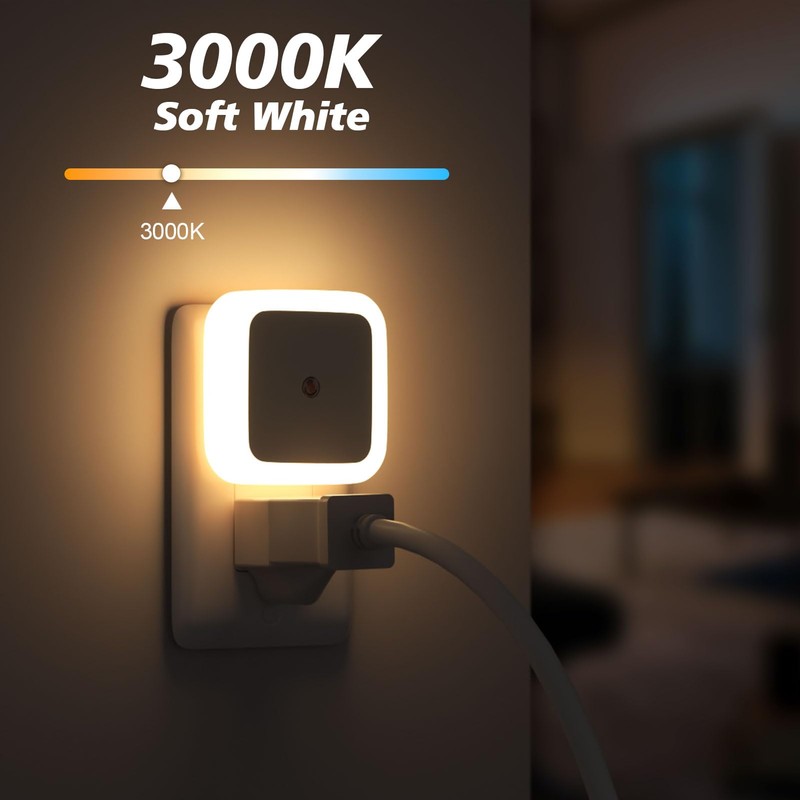 Sujeet Night Light, Night Lights Plug into Wall 8-Pack, Nightlight