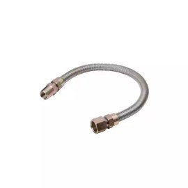 ProLine 36" Stainless Steel Gas Line Appliance Connector 1/2" MIP x 1/2" FIP