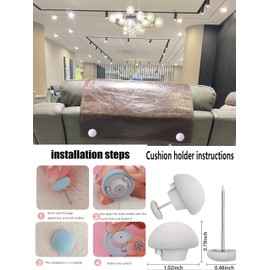 BAIDATONG Headrest Cover for Recliner Chair,Recliner Headrest Protector,Headrest Covers for Recliners,Sofa Headrest Covers,Headrest Covers for Furniture,Headrest Protectors for Recliners (Brown)…